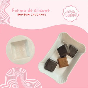 Molde de Silicone Bombom Crocante