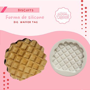 Molde de Silicone Tag Big Waffle