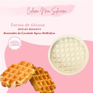 Molde de Silicone Waffle Realista