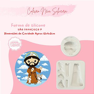 Molde de Silicone São Frascisco P