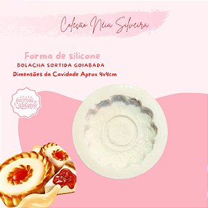 Molde de Silicone Bolacha Sortidas Goibada