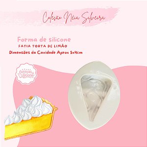Molde de Silicone Fatia Torta de Limão