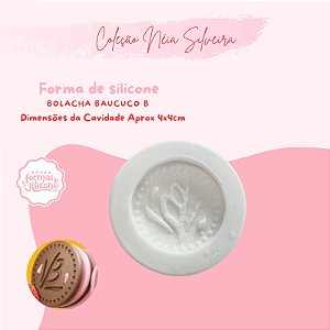 Molde de Silicone Bolacha Bauducco B