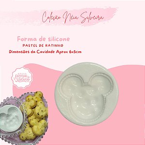 Molde de Silicone Pastel Ratinho
