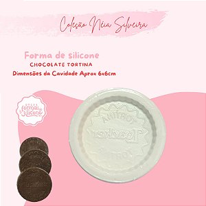Molde de Silicone Chocolate Tortina
