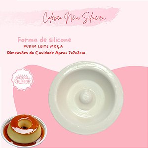 Molde de Silicone Pudim Leite Moça