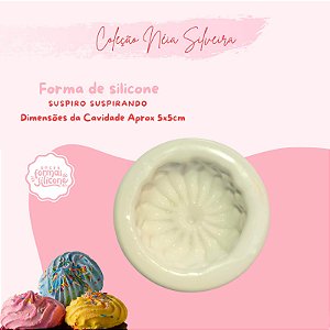 Molde de Silicone Suspiro Suspirando