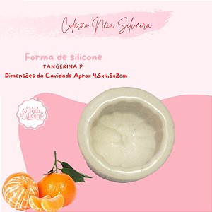 Molde de Silicone Tangerina P