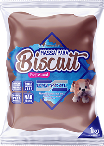 Massa de Biscuit 1 Kg Terracota – Polycol
