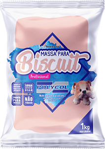 Massa de Biscuit 1 Kg Marrom Ursinho – Polycol