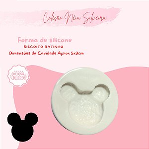 Molde de Silicone Biscoito Ratinho