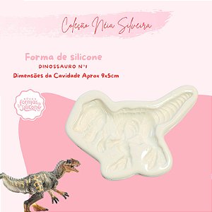 Molde de Silicone Dinossauro N1