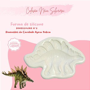 Molde de Silicone Dinossauro N3