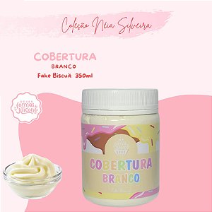 Cobertura Chocolate Branco - Fake Biscuit