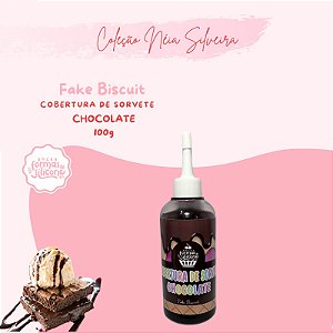 Cobertura de Sorvete Chocolate - Fake Biscuit