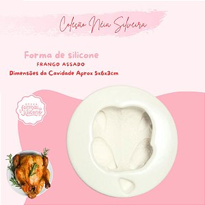 Molde de Silicone Frango Assado