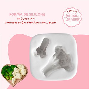Molde de Silicone Brócolis M/P