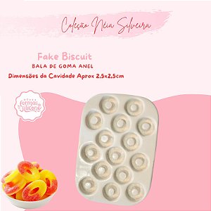 Molde de Silicone Bala de Goma Anel
