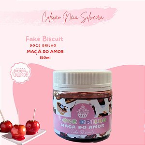 Doce Brilho Maçã do Amor - Fake Biscuit