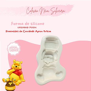 Molde de Silicone Ursinho Pooh