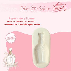 Molde de Silicone Frasco Sabonete Líquido