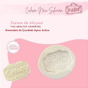 Molde de Silicone Healthy Saudavel