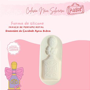 Molde de Silicone Frasco Perfume Royal