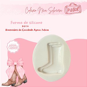 Molde de Silicone Bota