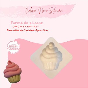Molde de Silicone Cupcake Chantilly
