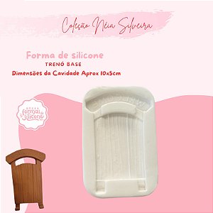 Molde de Silicone Trenó Base