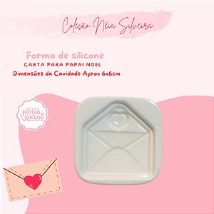 Molde de Silicone Carta para Papai Noel