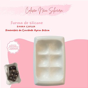 Molde de Silicone Barra Cofler