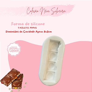 Molde de Silicone Tablete MM&S