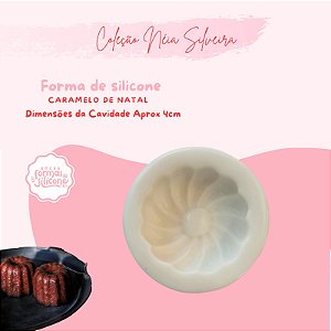Molde de Silicone Caramelo de Natal