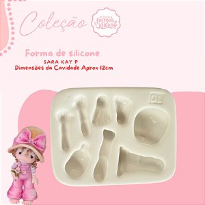 Molde de Silicone Sara Kay P