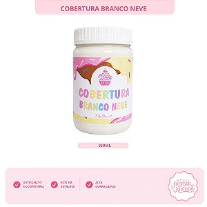 Cobertura Branco Neve - Fake Biscuit