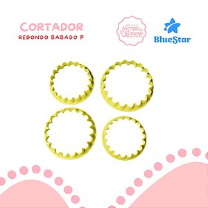 Cortador Redondo Babado P -  Bluestar