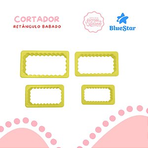 Cortador de Retângulo Babado - Bluestar