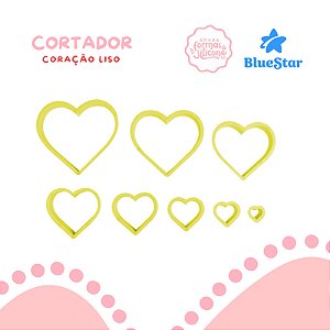 Cortador Coração Liso - Bluestar