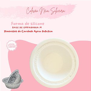 Molde de Silicone Base de Empadinha M