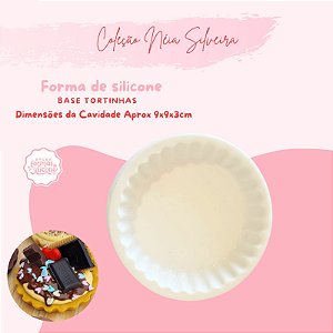 Molde de Silicone Base Tortinhas