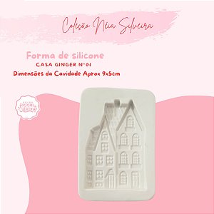 Molde de Silicone Casa Ginger N 1