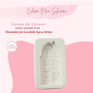 Molde de Silicone Casa Ginger N 3