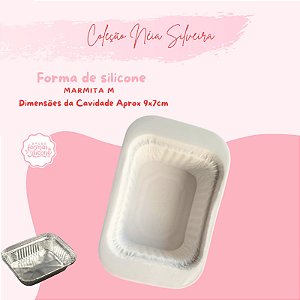 Molde de Silicone Marmita M