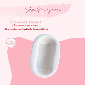 Molde de Silicone Pão Massinha Nana