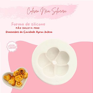 Molde de Silicone Pão Bolota Mini
