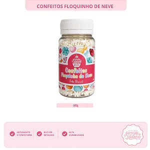 Confeitos Floquinhos de Neve