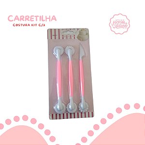 Carretilha Costura Kit c/ 3