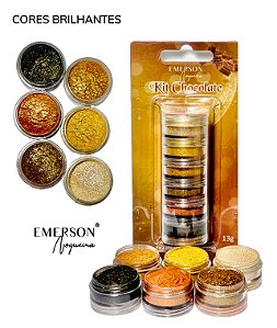 Pó Mágico Kit Cores Brilhantes