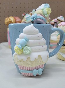 Forma de Silicone CupCake na Xicara